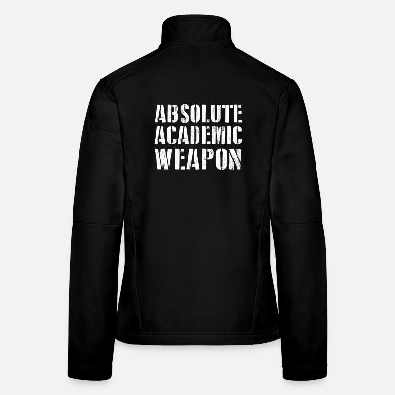 Students Absolute Academic Weapon Women's Softshell Jacket