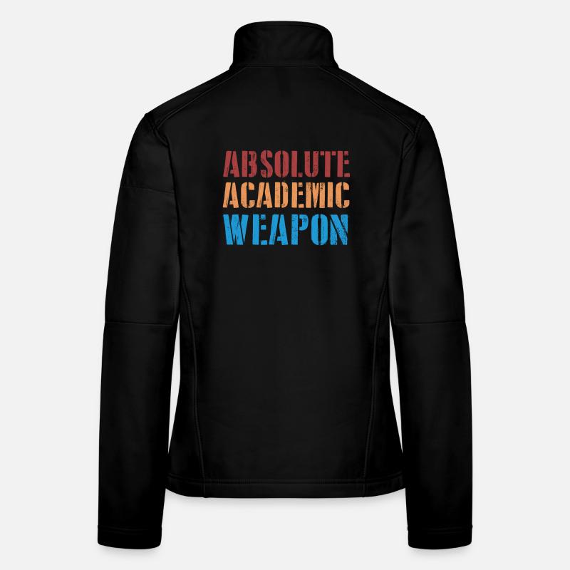 Students Absolute Academic Weapon Women's Softshell Jacket