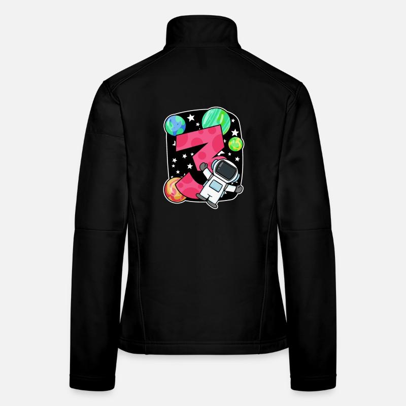 3 ans Jeune astronaute - Trois ans Veste en tissu softshell Femme