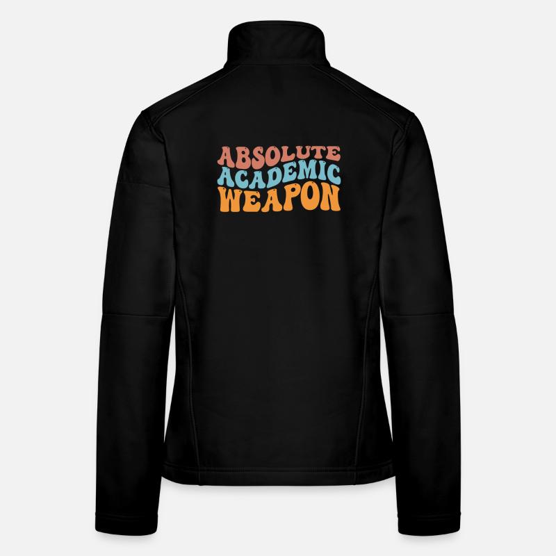 Students Absolute Academic Weapon Women's Softshell Jacket