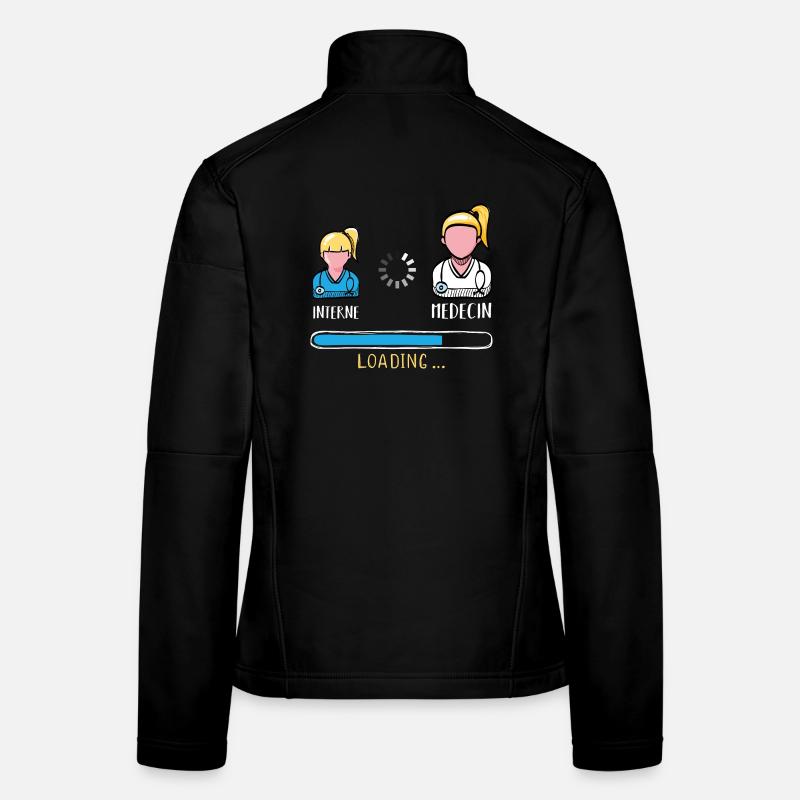 Internal loading doctor humor future doctor Women's Softshell Jacket