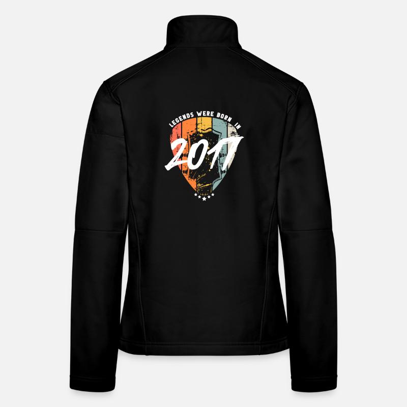 2017 Anniversaire guitariste guitare Veste en tissu softshell Femme