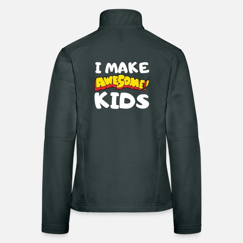 I make great kids comics Women's Softshell Jacket