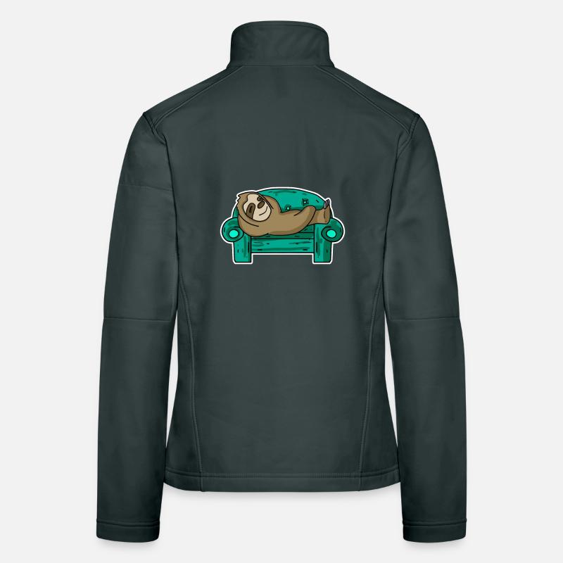 Sloth Lazy Women's Softshell Jacket