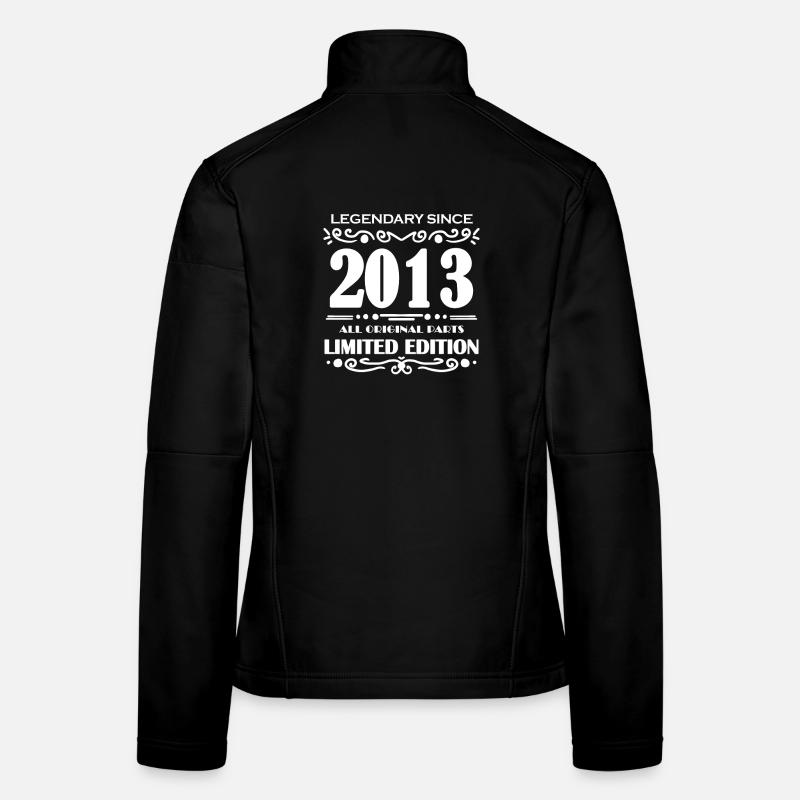 2013 - Année 2013 - Année de construction 2013 Spruch Veste en tissu softshell Femme