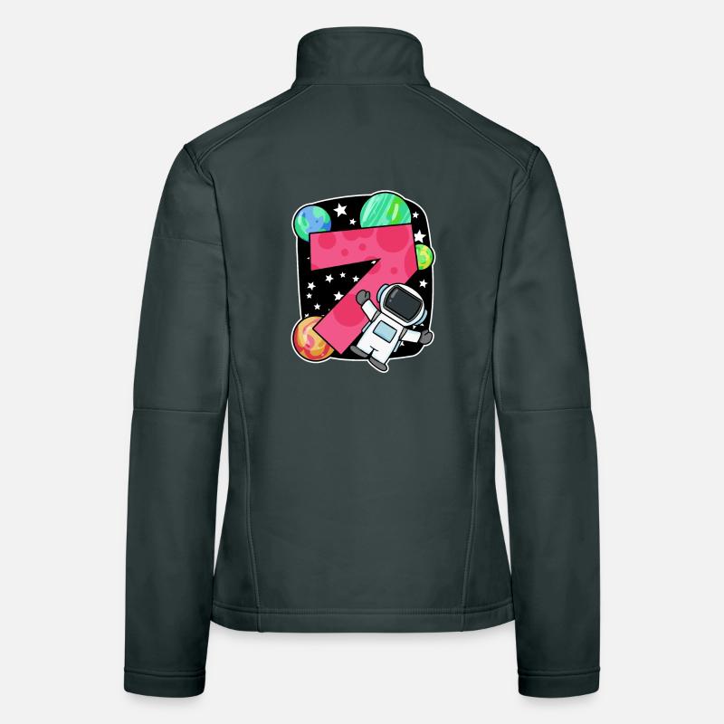 7 ans Cadeau d’anniversaire de garçon Veste en tissu softshell Femme
