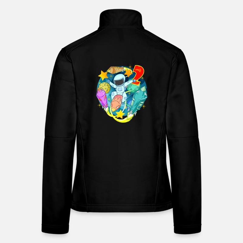 2 Jahre Geburtstag Junge Geschenk Frauen Softshelljacke