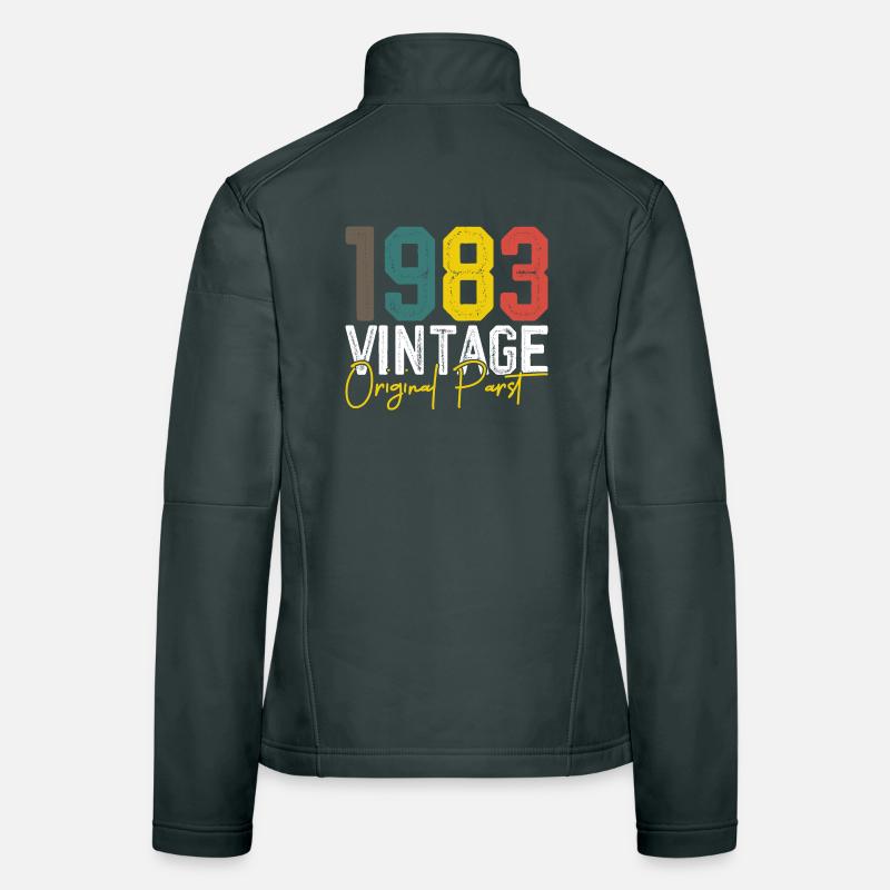 Originale Teile von 1983 Frauen Softshelljacke