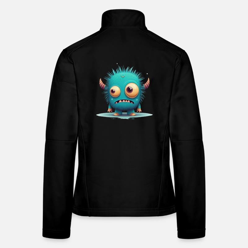 A strange monster to cuddle Women's Softshell Jacket