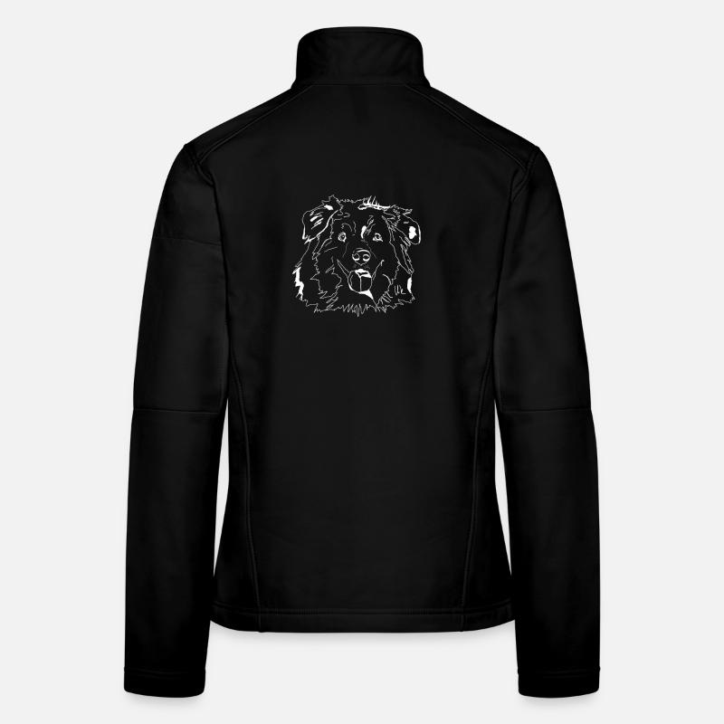 Australian Shepherd - Frauen Softshelljacke - Schwarz