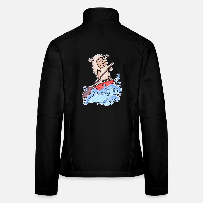Stand Up Paddling Schaf Frauen Softshelljacke
