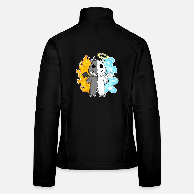Hippo - Ange et Diable Veste en tissu softshell Femme