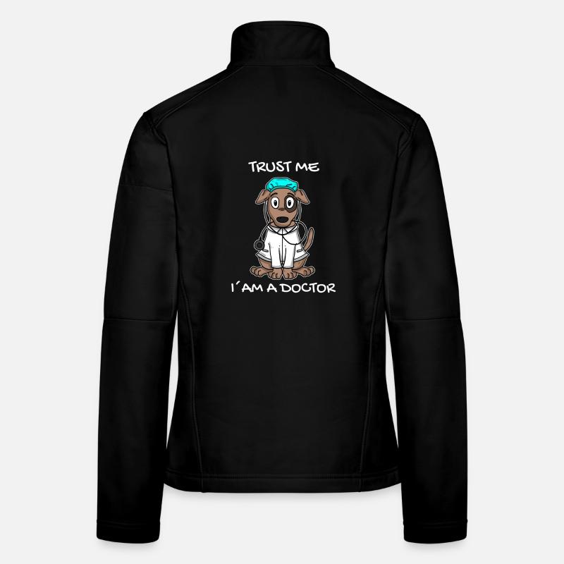 Tier Tierarzt Tiermedizin Geschenk Frauen Softshelljacke