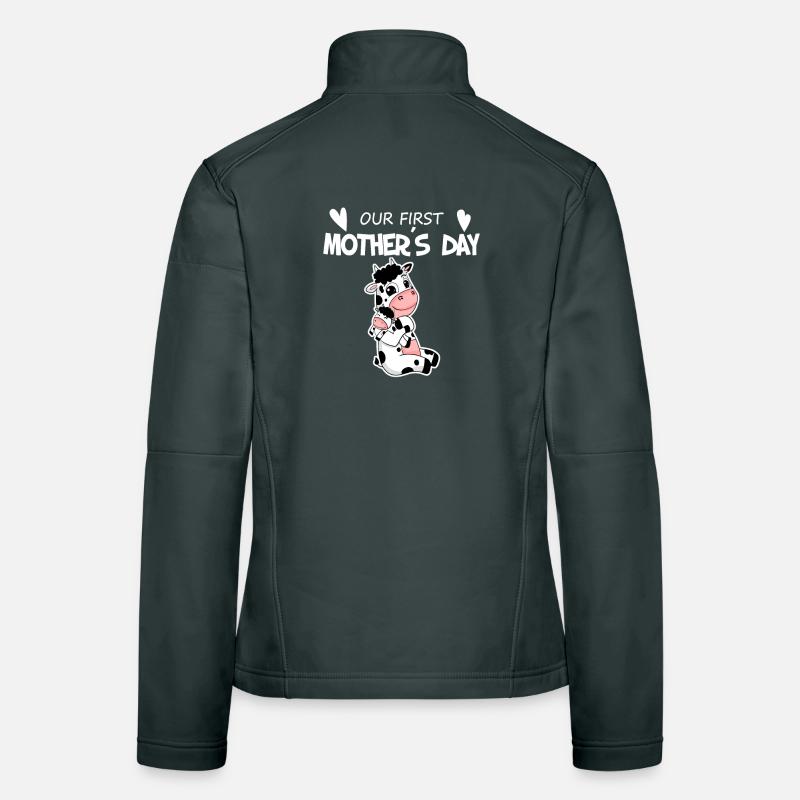 Muttertag - erster Muttertag Geschenk Frauen Softshelljacke