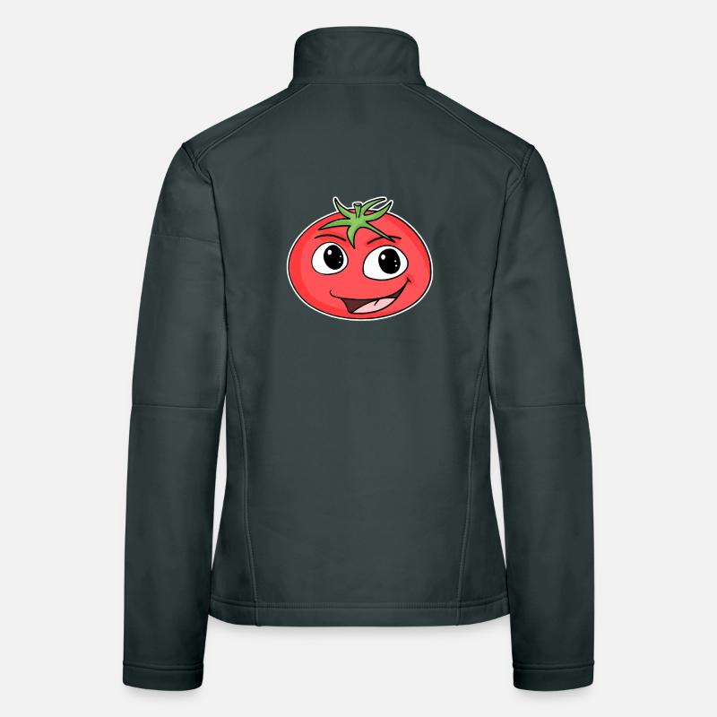 Tomate Veste en tissu softshell Femme