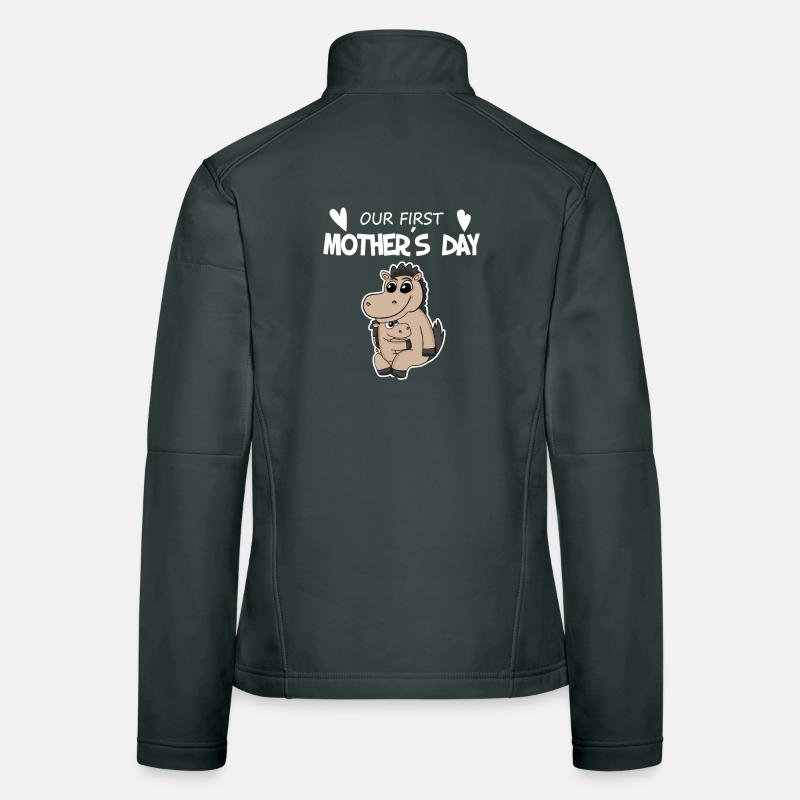 Muttertag - erster Muttertag Geschenk Frauen Softshelljacke