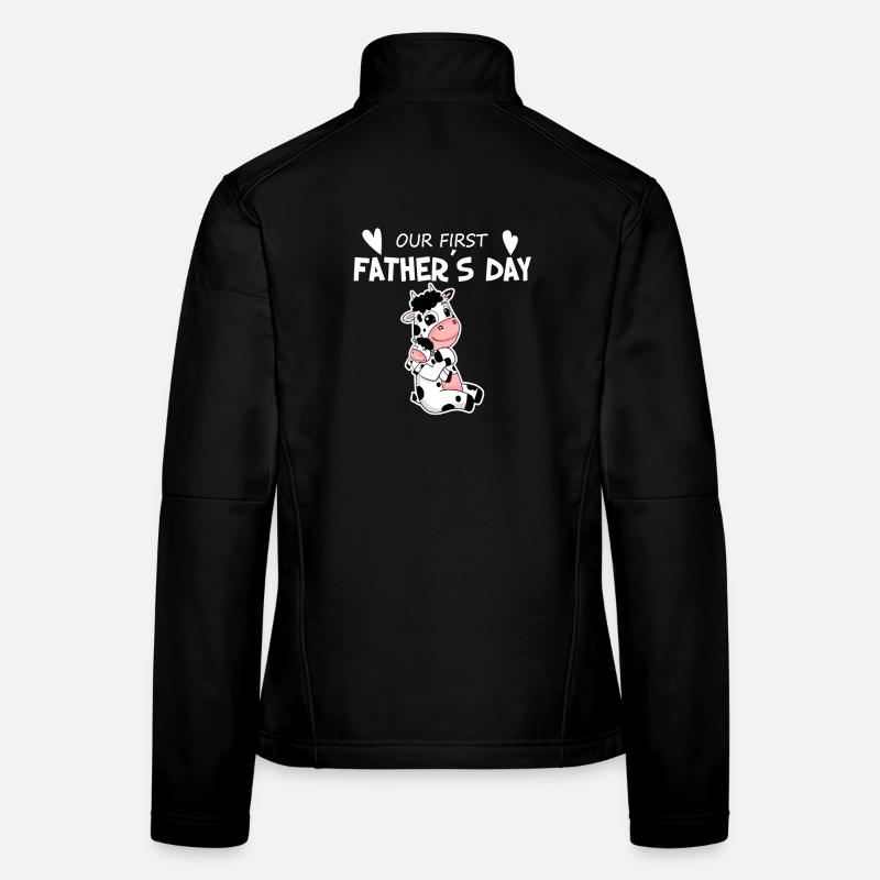 Father's Day - First Father's Day Gift Women's Softshell Jacket