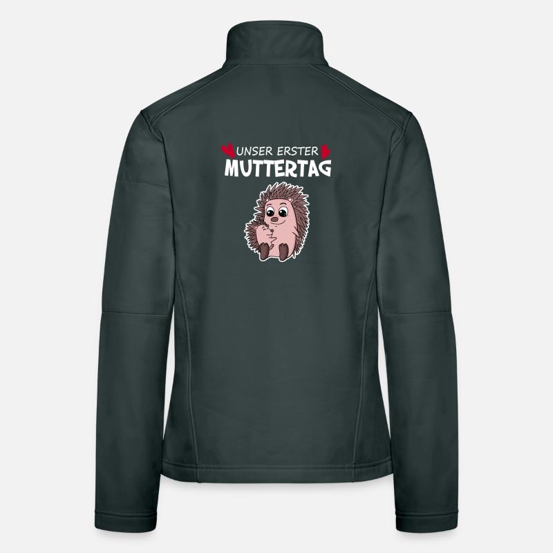 Muttertag - erster Muttertag Geschenk Frauen Softshelljacke