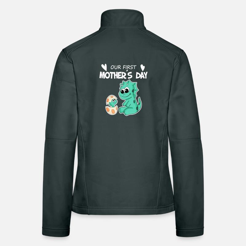 Muttertag - erster Muttertag Geschenk Frauen Softshelljacke