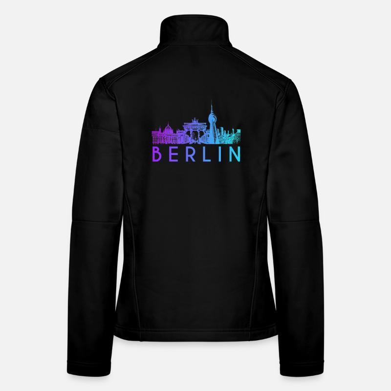 Horizon de Berlin Veste en tissu softshell Femme