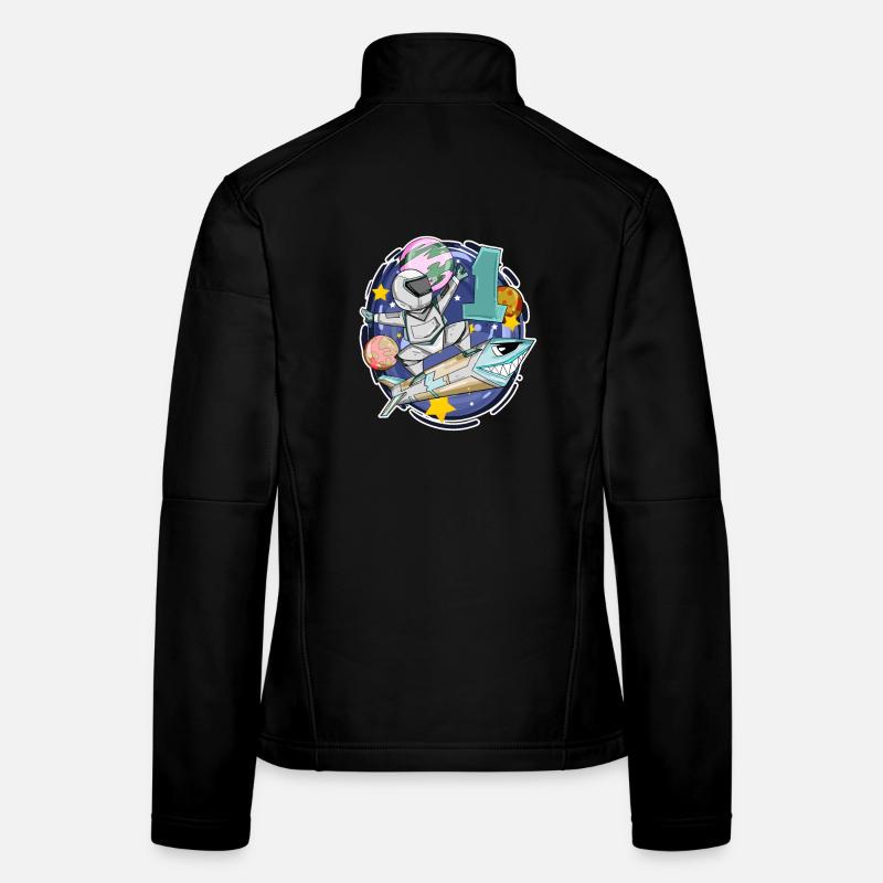 1 Jahr alt - Einschulung - Gewinner Frauen Softshelljacke