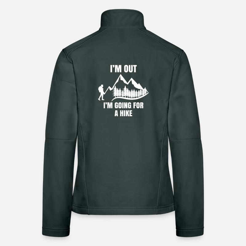 Wanderer Statement Wandern Bergwanderung Wanderung Frauen Softshelljacke