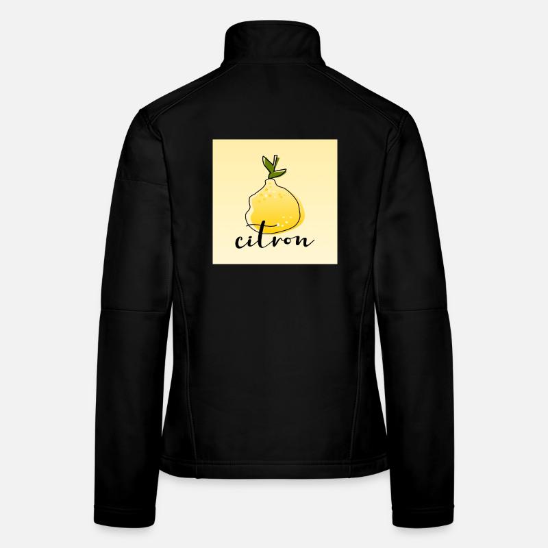 Zitrone Frauen Softshelljacke