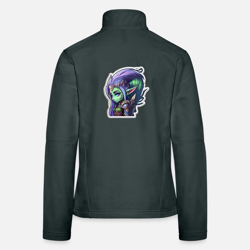 Night Elf Women's Softshell Jacket