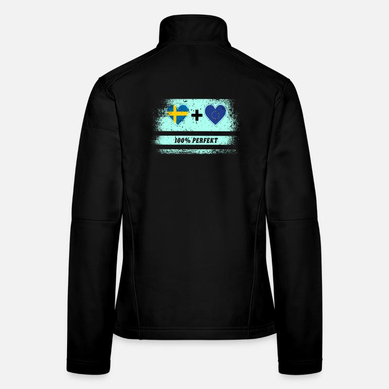 Europa und Schweden 100% perfekt / Geschenk Frauen Softshelljacke