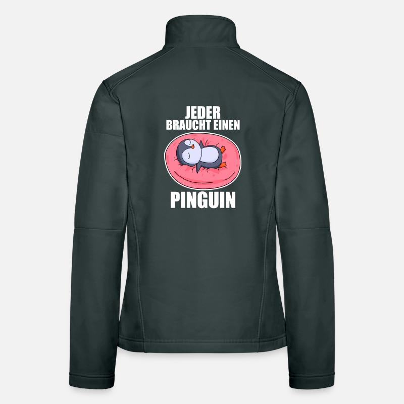 Pinguin Pinguine Frauen Softshelljacke