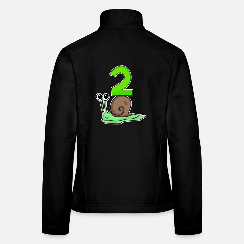 2 Jahre alt - 2. Geburtstag mit Tier Motiv Frauen Softshelljacke