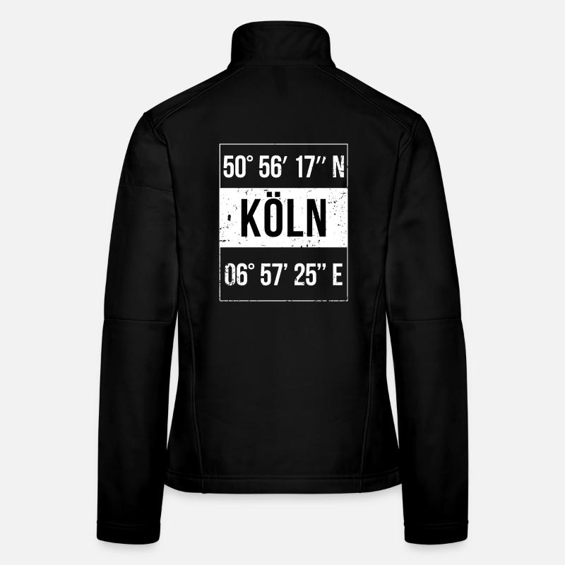 Cologne Coordinates Women's Softshell Jacket