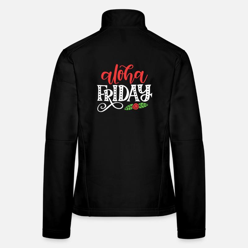 Aloha Vendredi Veste en tissu softshell Femme