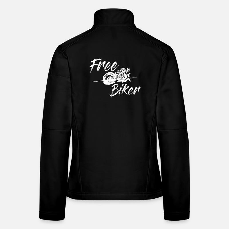 Free Biker - Motorrad, Freiheit Frauen Softshelljacke