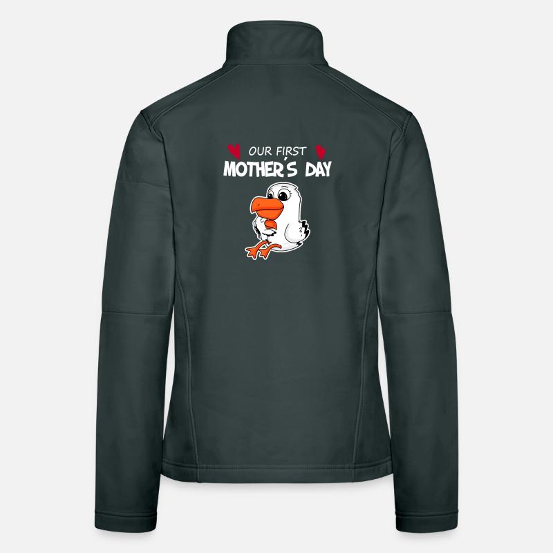 Muttertag - erster Muttertag Geschenk Frauen Softshelljacke