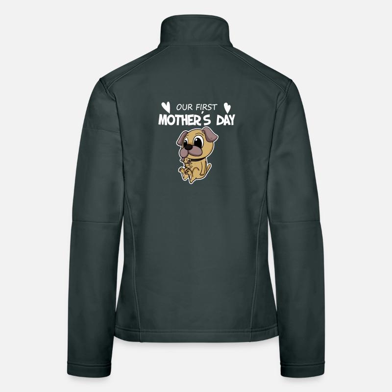 Muttertag - erster Muttertag Geschenk Frauen Softshelljacke
