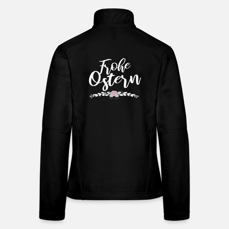 frohe Ostern Frauen Softshelljacke