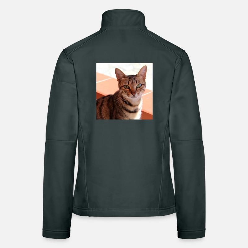 Cat Kitten Poster Square Cat Poster Women's Softshell Jacket