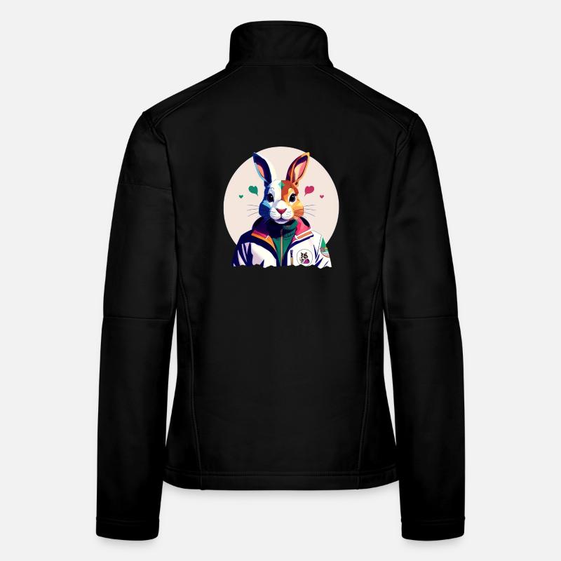 Hase, Osterhase Frauen Softshelljacke