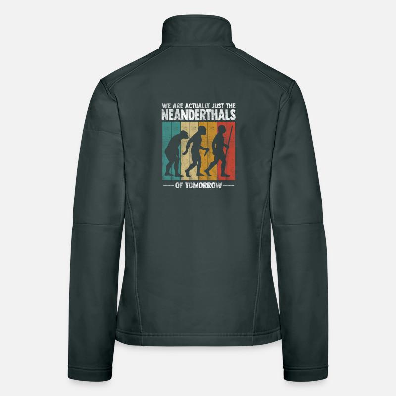 We're actually just the Neanderthals Women's Softshell Jacket