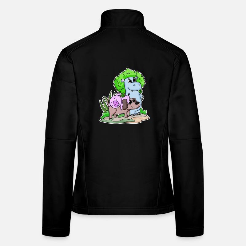 Cute animals Women's Softshell Jacket