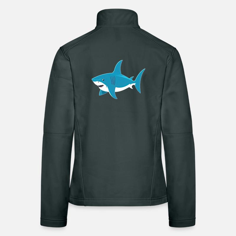 Requin Veste en tissu softshell Femme