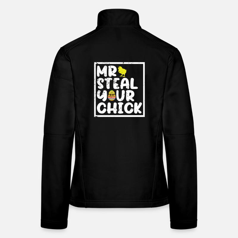 Mr. Steal Your Chick Frauen Softshelljacke