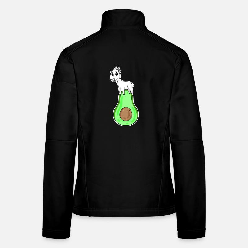 Chèvre sur avocat Veste en tissu softshell Femme