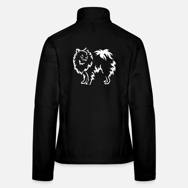 Spitz « Édition Noire » Veste en tissu softshell Femme