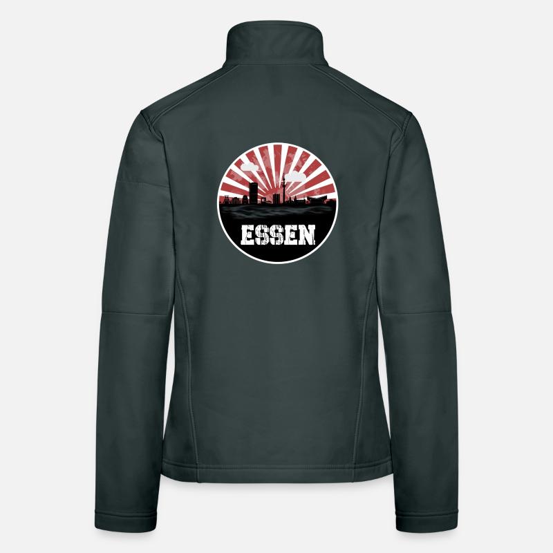 Essen Skyline Home Game Women's Softshell Jacket