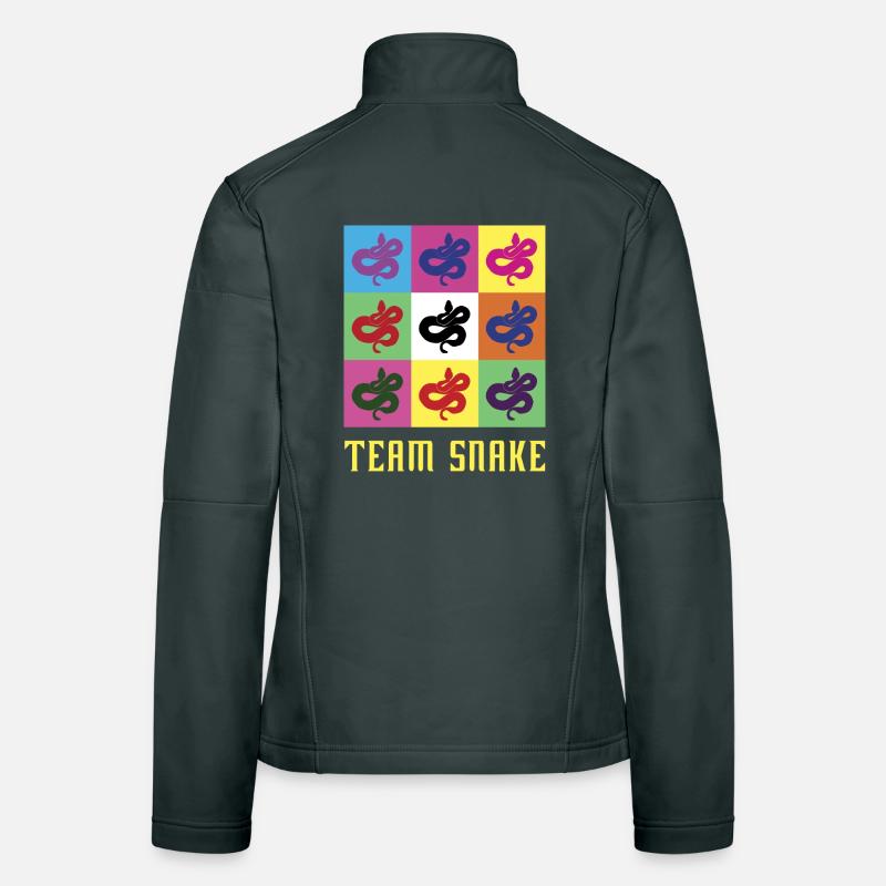 Team Schlange Frauen Softshelljacke