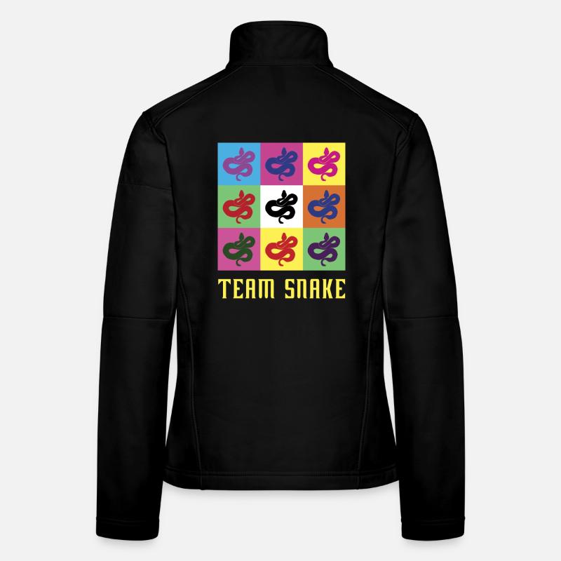 Team Snake Veste en tissu softshell Femme