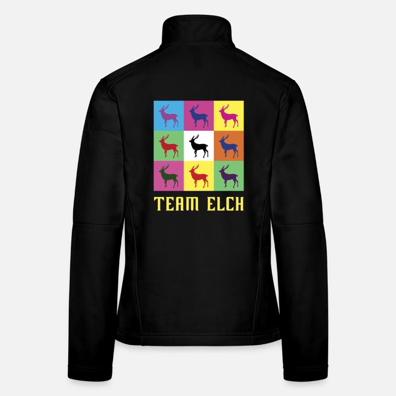 Équipe Elk Veste en tissu softshell Femme
