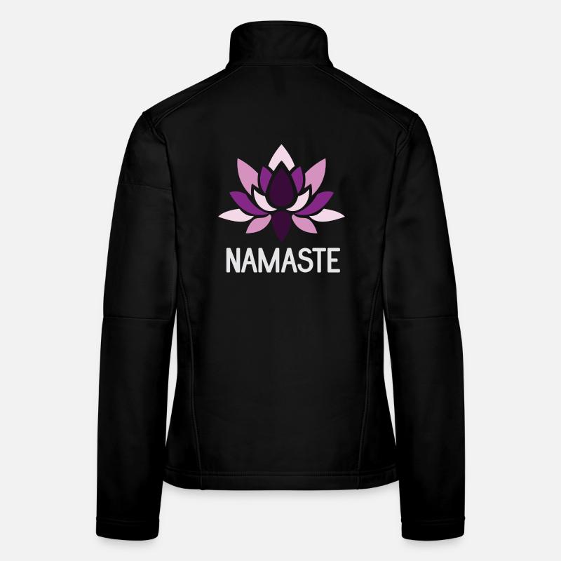 Namaste - Idée cadeau de yoga Veste en tissu softshell Femme